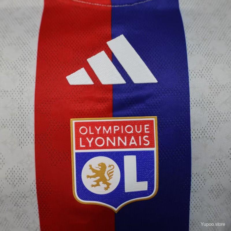 3474b6b52e5280b0.jpg Player Version 25/26 Olympique Lyonnais Lyon Home Jersey - Image 3