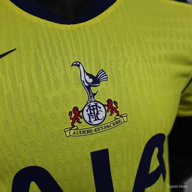 3c497b8b8ca7b178.jpg Player Version 25/26 Tottenham Hotspur Third Yellow Jersey - Image 3