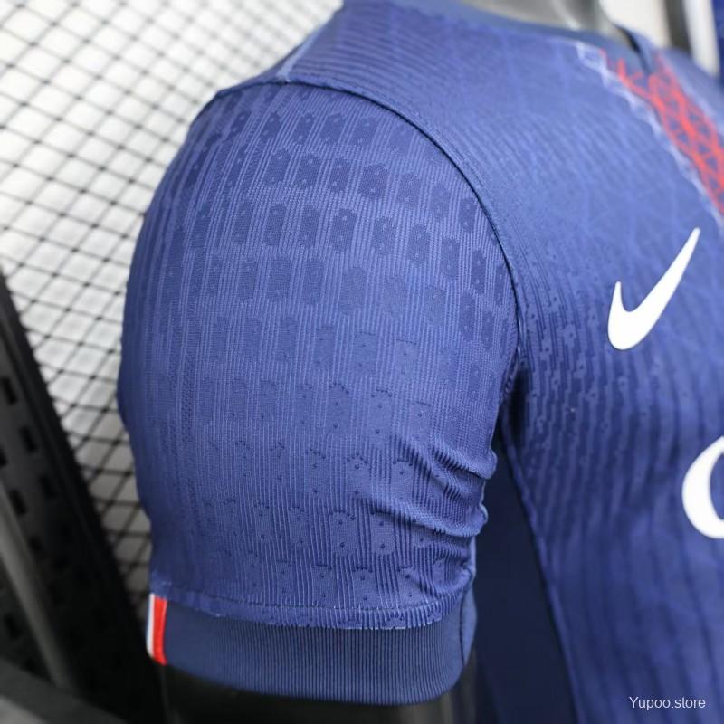 419545b94d8ddbfc.jpg 1 Star Player Version 25/26 PSG Home Jersey With Match Date Printing - Image 4