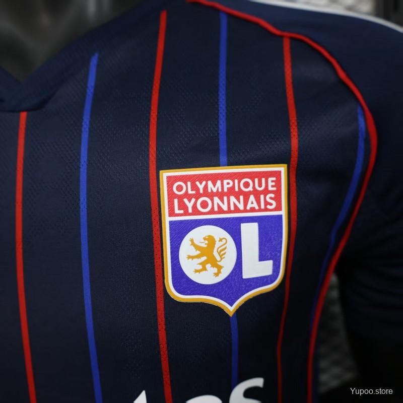447498cd09aba7d6.jpg Player Version 25/26 Olympique Lyonnais/Lyon Away Jersey - Image 3