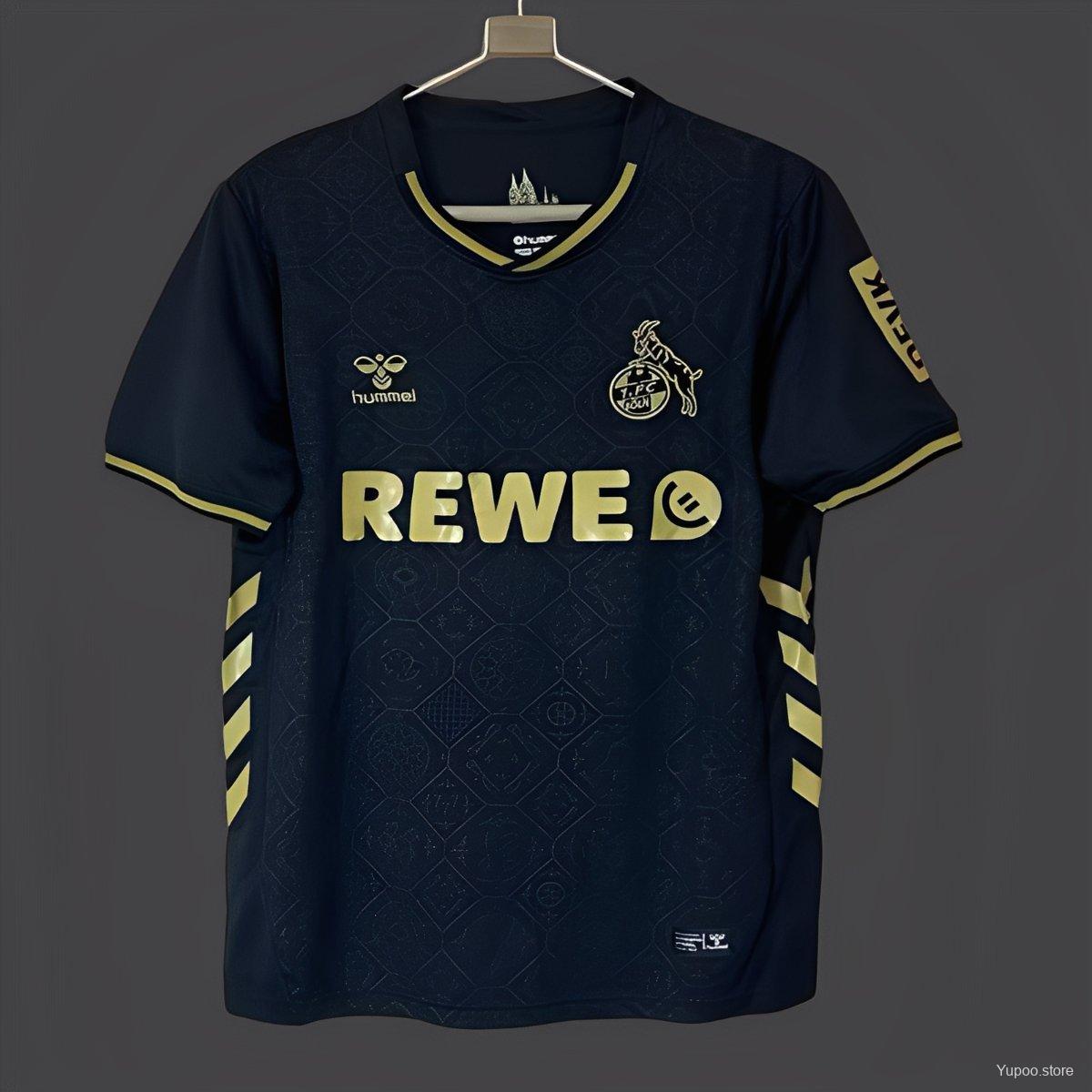 45263c635c8529d951fb6691.jpg 25/26 Koln Away Black Jersey - Image 1