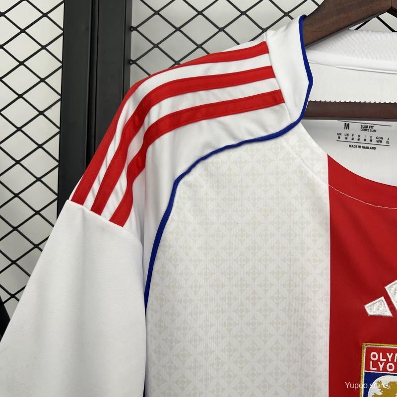 45a6547da0ca629e.jpg 25/26 Olympique Lyonnais/Lyon Home Jersey - Image 4