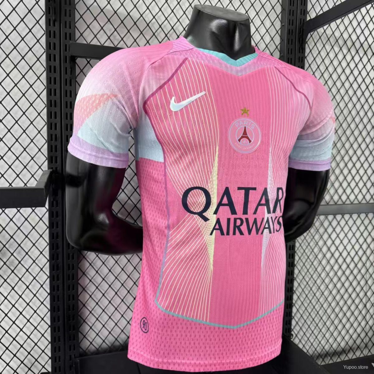 25/26 Player Version PSG Pink Jersey - Image 7