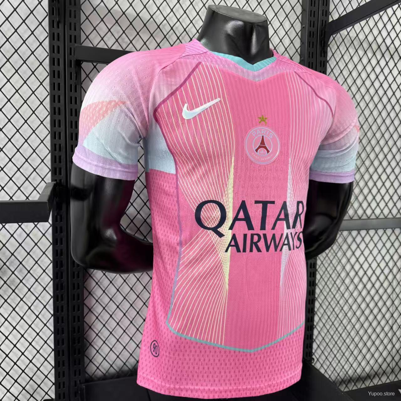 4de756a36000be1e.jpg 25/26 Player Version PSG Pink Jersey - Image 7