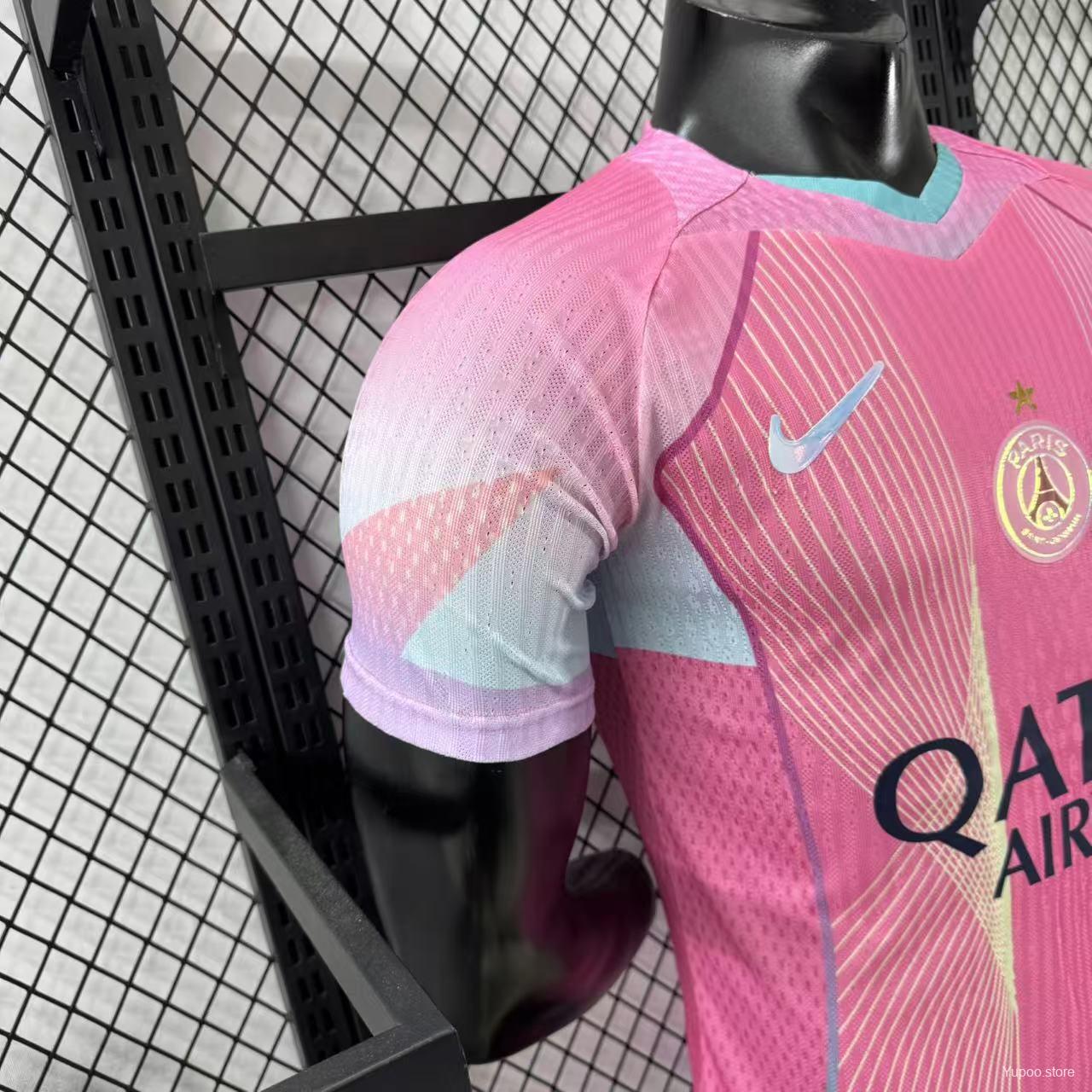 5de6f416eef7a486.jpg 25/26 Player Version PSG Pink Jersey - Image 9