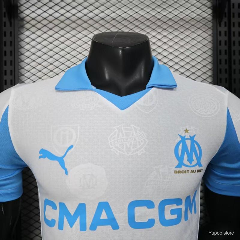 659ef78536717552.jpg Player Version 25/26 Olympique Marseille Home Jersey - Image 3