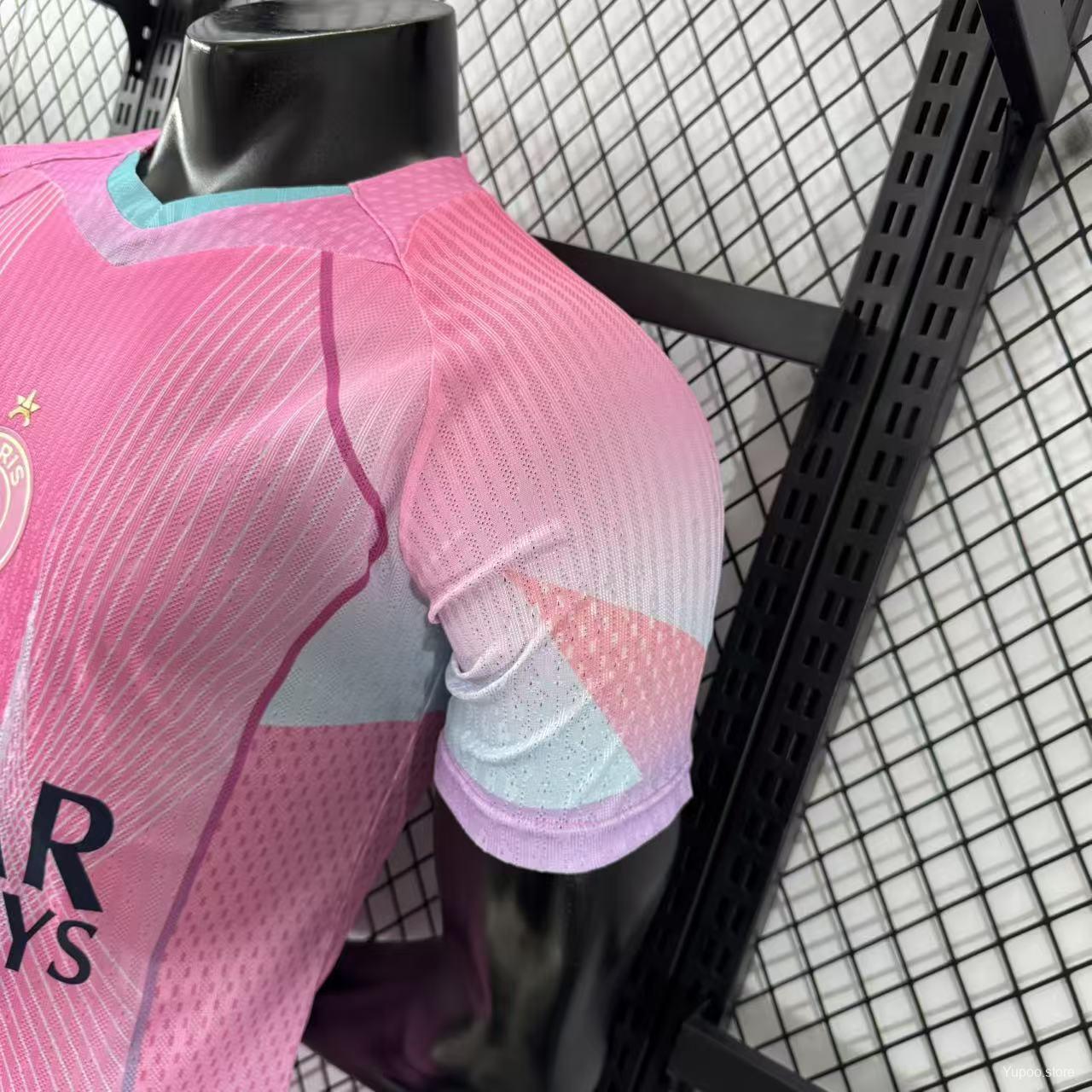 67a0aab24e2a36a3.jpg 25/26 Player Version PSG Pink Jersey - Image 10