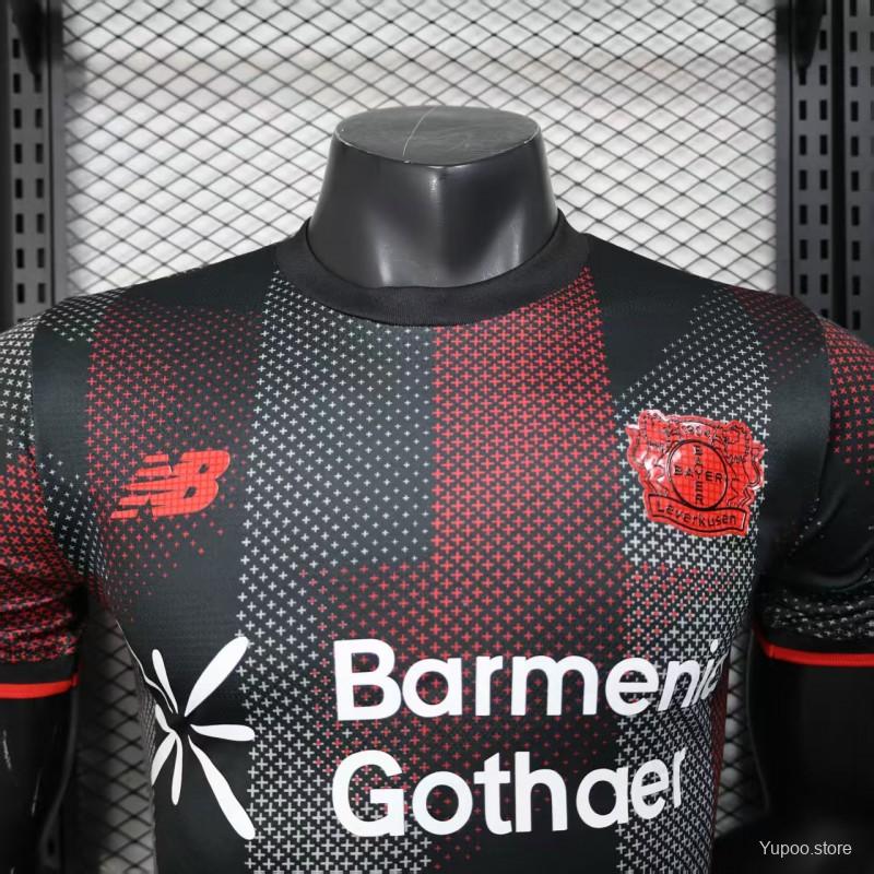 68394f08661e646d.jpg Player Version 25/26 Bayer 04 Leverkusen Home Jersey - Image 4