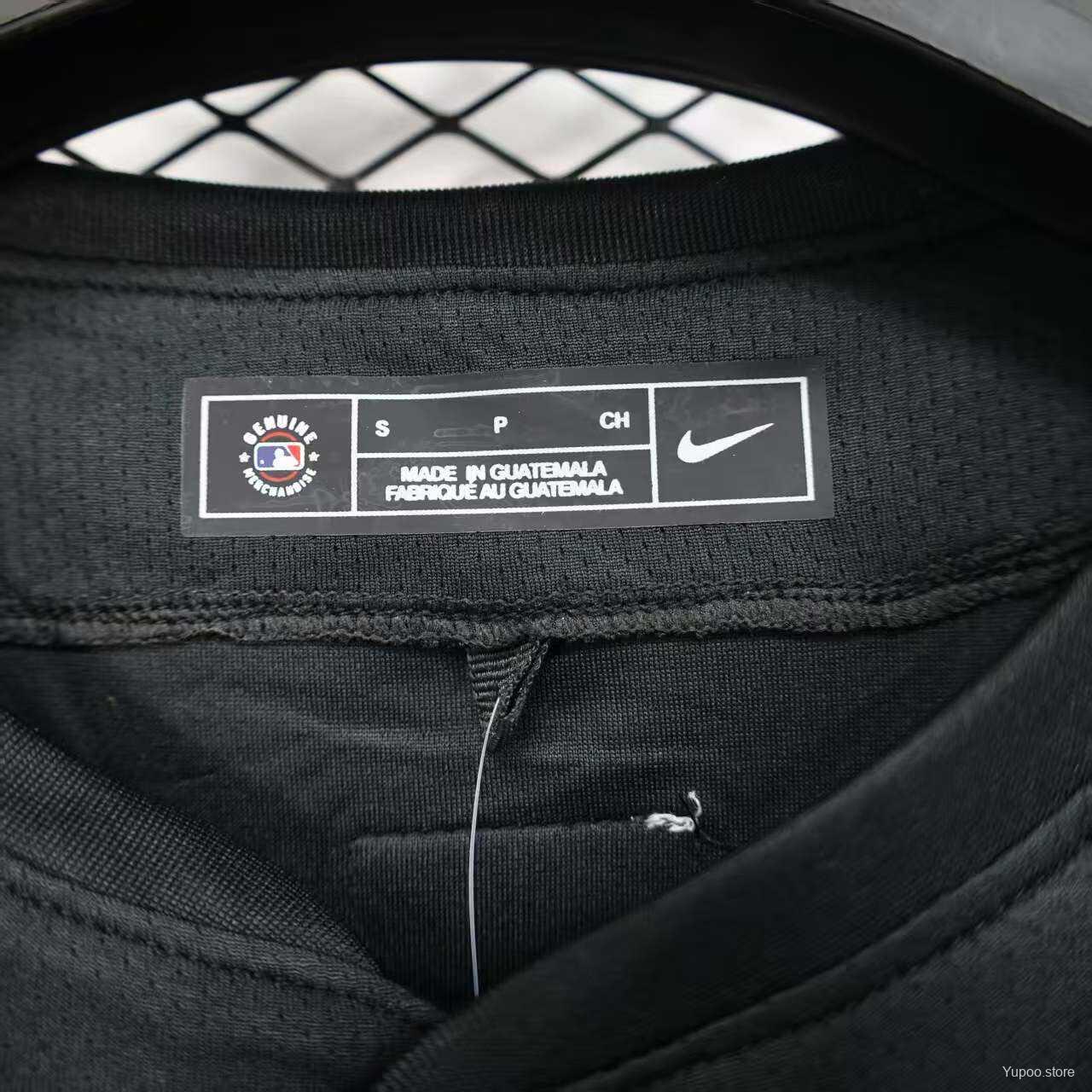 685f271eb0b54f36.jpg 25/26 PSG Baseball Black Special Jersey - Image 8