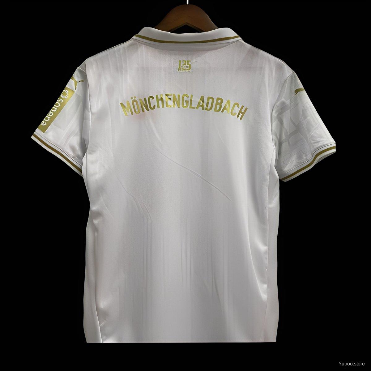 6cb1458d3096b451be12dd06.jpg 25/26 Borussia Monchengladbach White Pre-match Jersey - Image 3