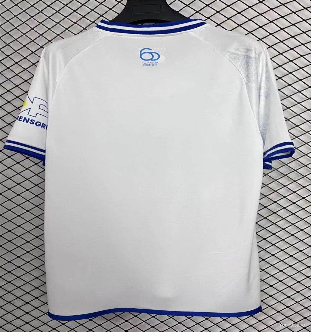 73150c08545304b13c5d977e.jpg 25/26 Hansa Rostock Away WHITE Jersey - Image 4