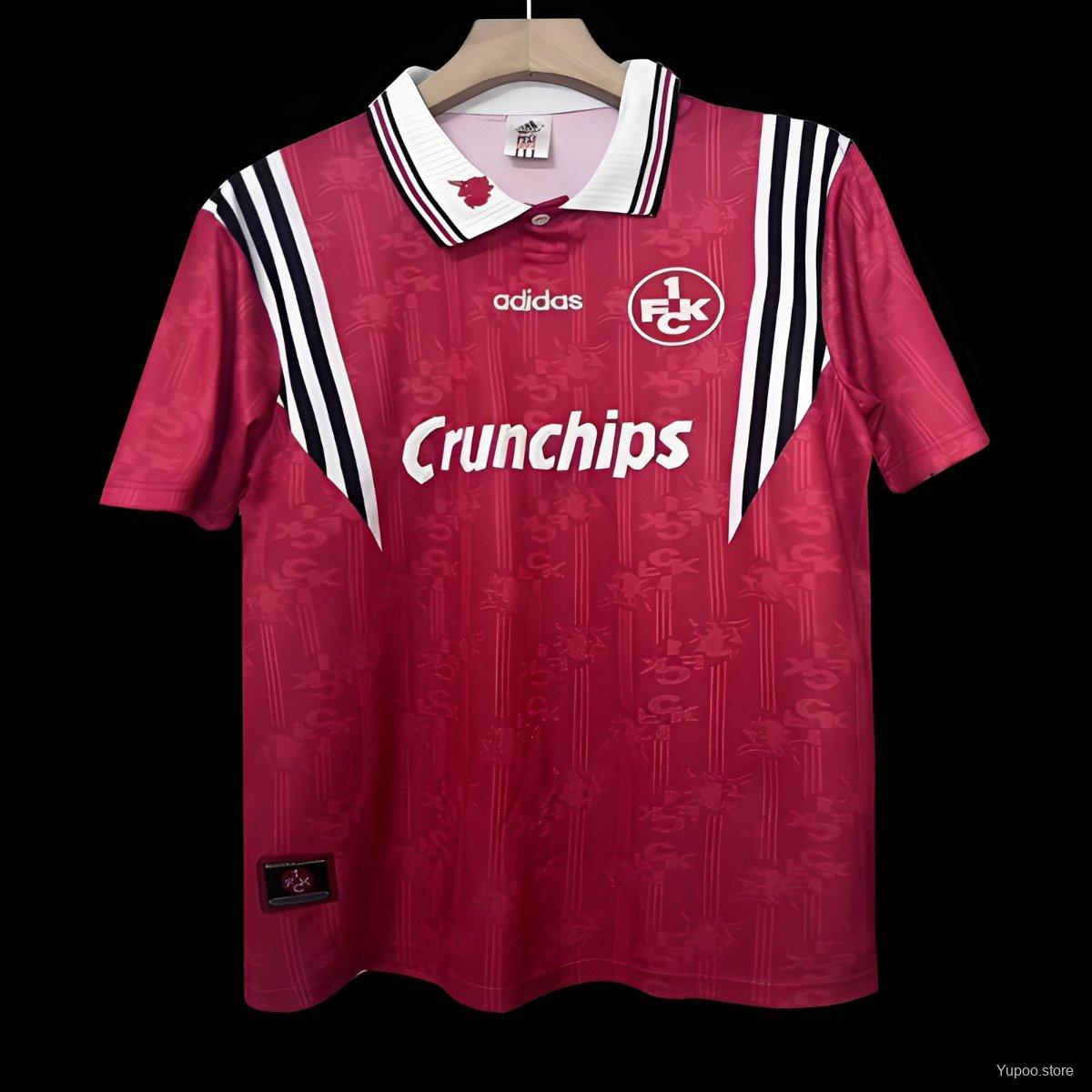 73672423c8b96ed315759ccd.jpg Retro 96/97 Kaiserslautern Home Jersey - Image 1