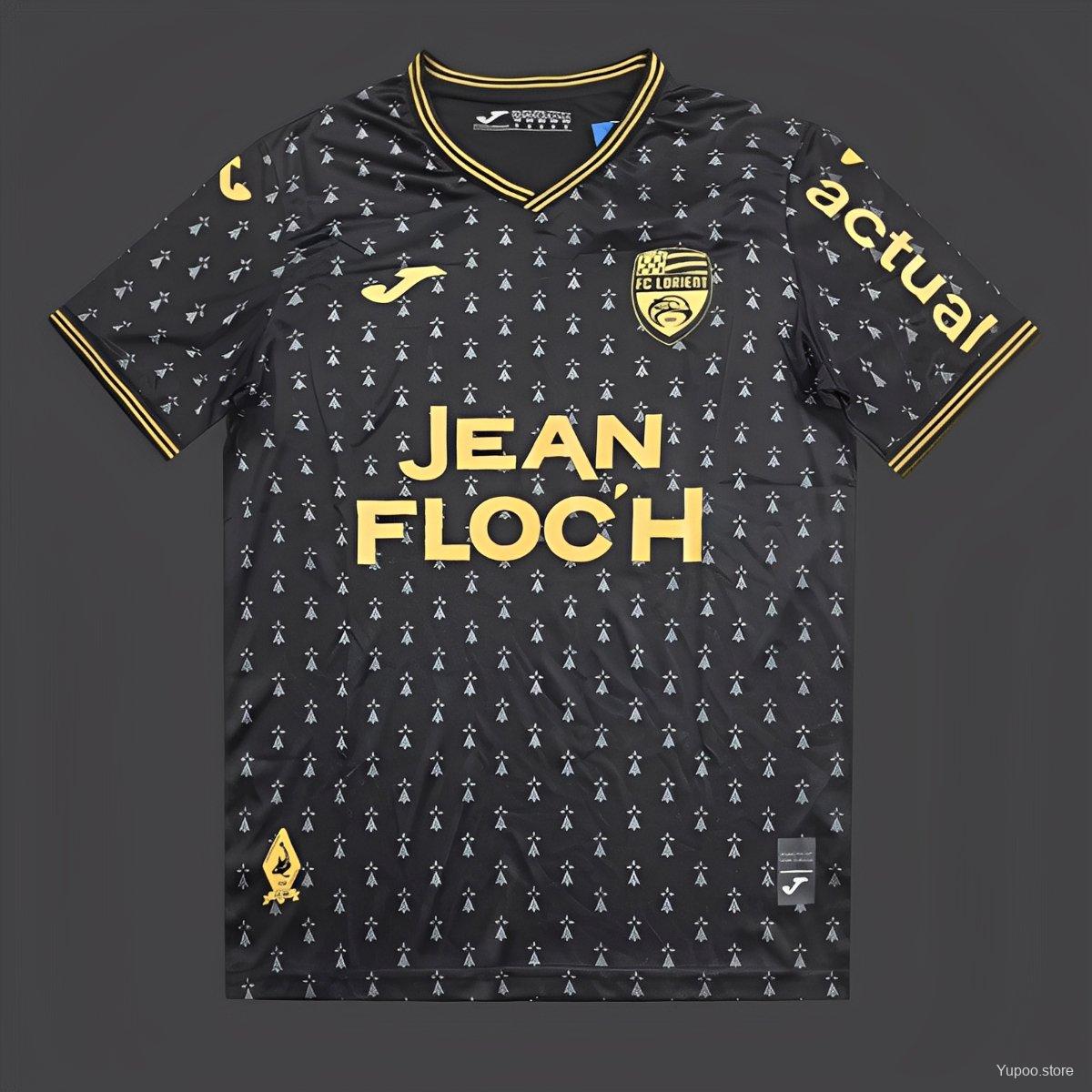 758018ff2a6624dc94e26dcb.jpg 25/26 Lorient Third Black Jersey - Image 1