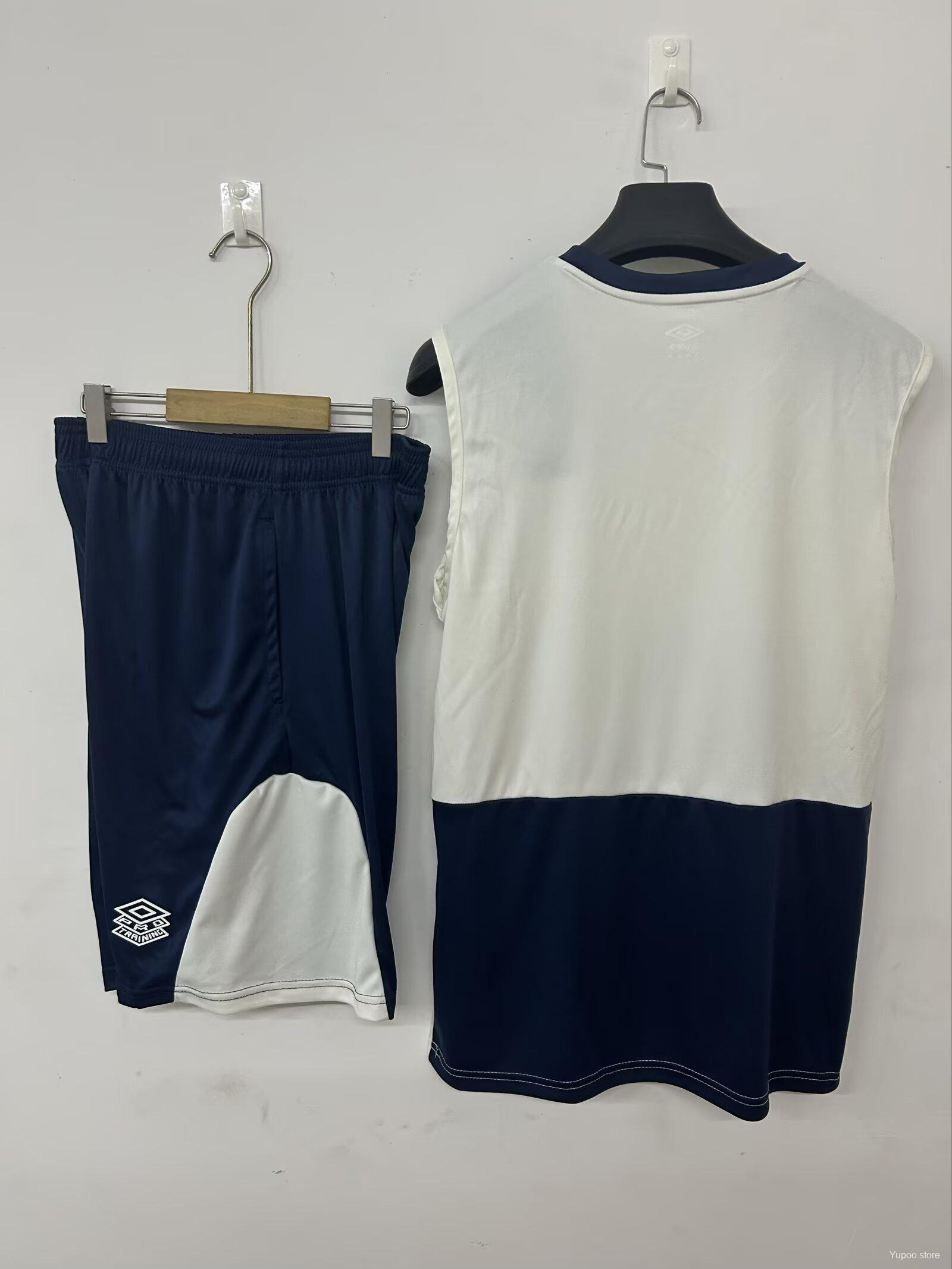 78003e0e8920c7ae.jpg 25/26 West Ham United Vest Jersey Beige+ Shorts - Image 3