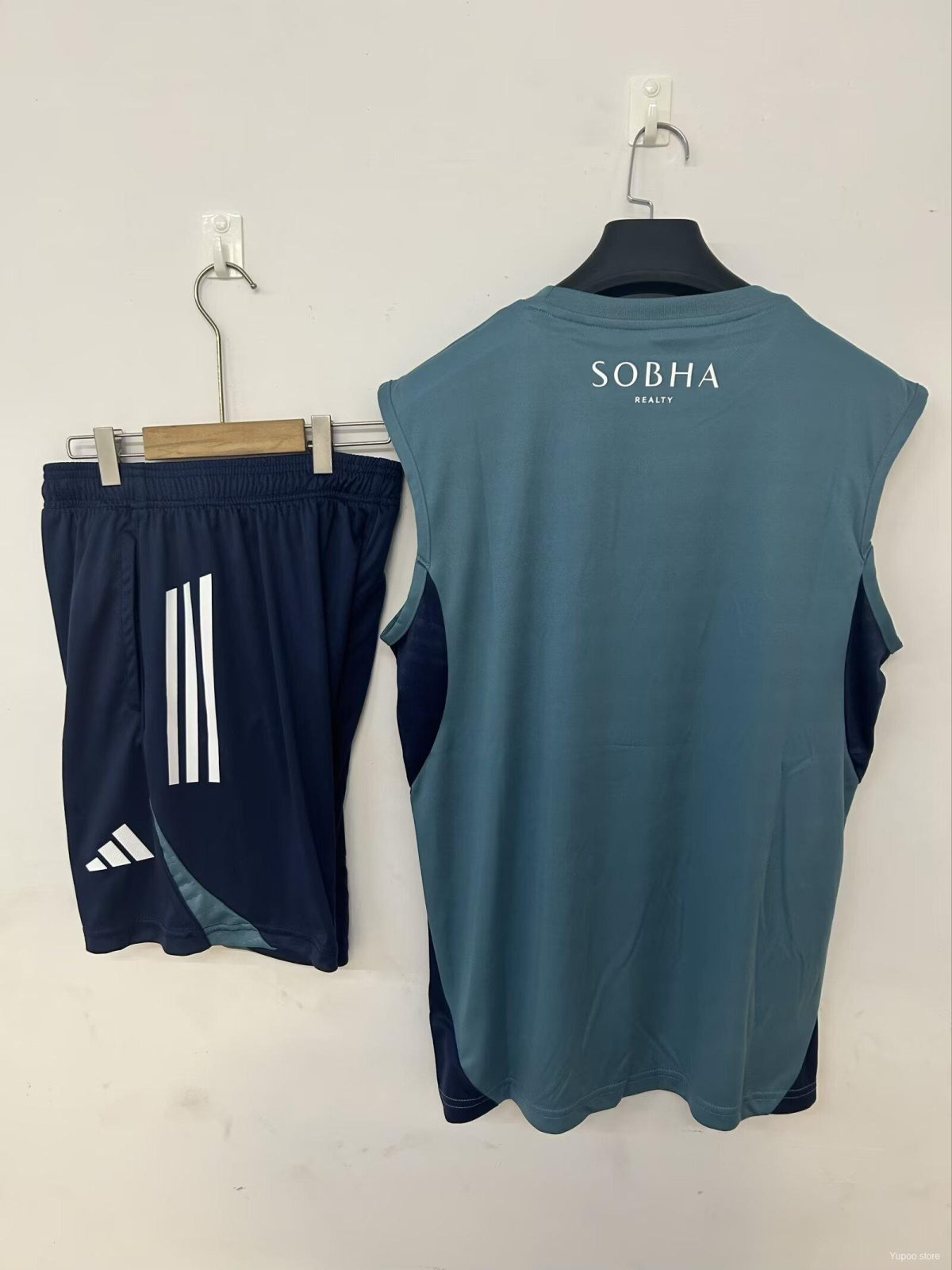 25/26 Arsenal Vest Jersey Navy Blue+ Shorts - Image 3