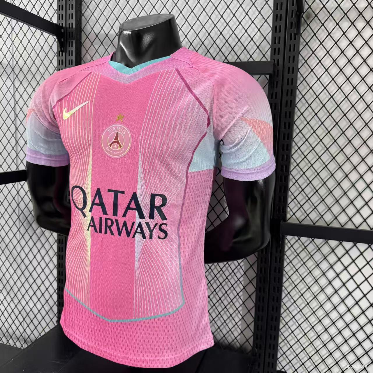 857b9e4bcf5dcf47.jpg 25/26 Player Version PSG Pink Jersey - Image 8