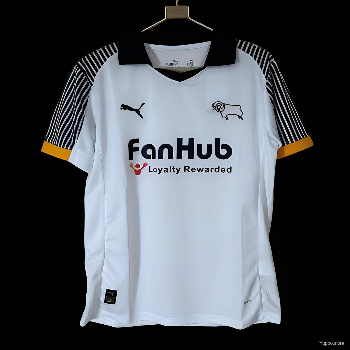 8b011508f847e72ff28ee45d.jpg 25/26 Derby County Home Jersey - Image 1