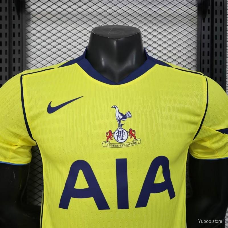 8c768dca78f4aad5.jpg Player Version 25/26 Tottenham Hotspur Third Yellow Jersey - Image 4