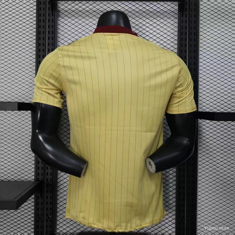 9602d26428402360.jpg Player Version 25/26 Arsenal Yellow Special Jersey - Image 5