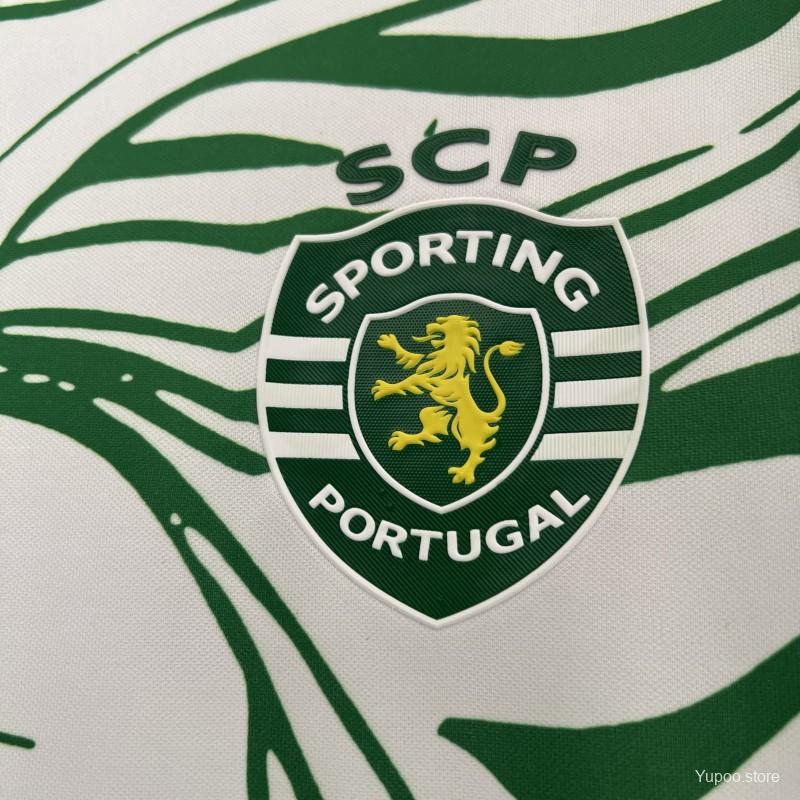 964127b6db8315ec.jpg 25/26 Sporting Lisbon White Special Jersey - Image 3