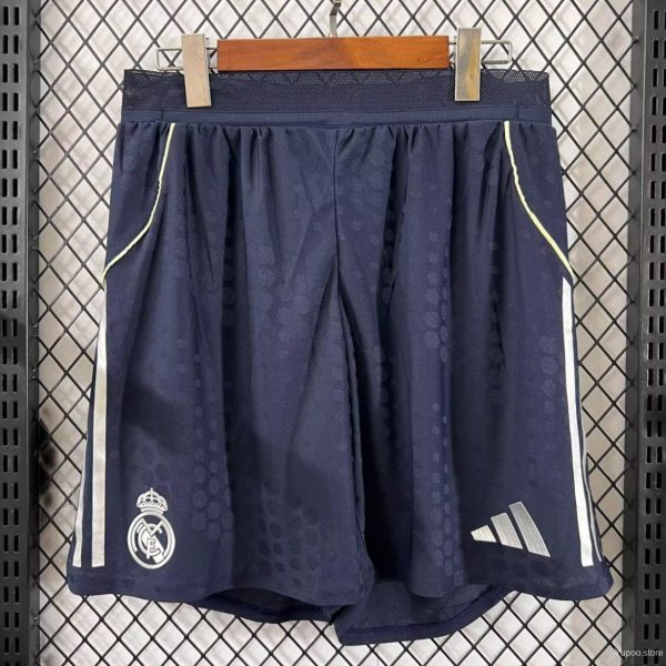 Player Version 25/26 Real Madrid Away Shorts
