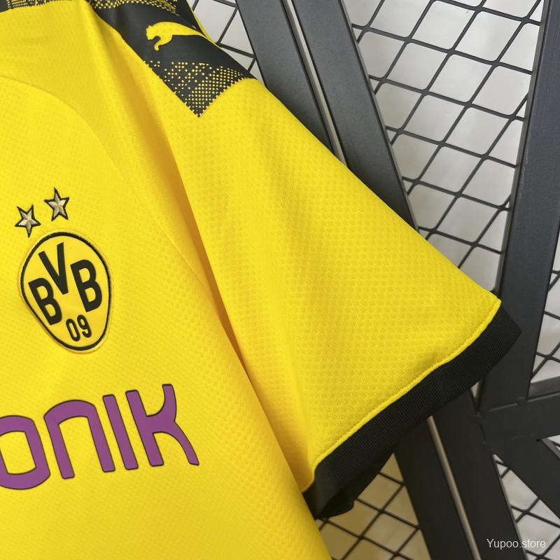 992c43bbb768084c.jpg 19/20 Retro Borussia Dortmund Home Jersey - Image 8