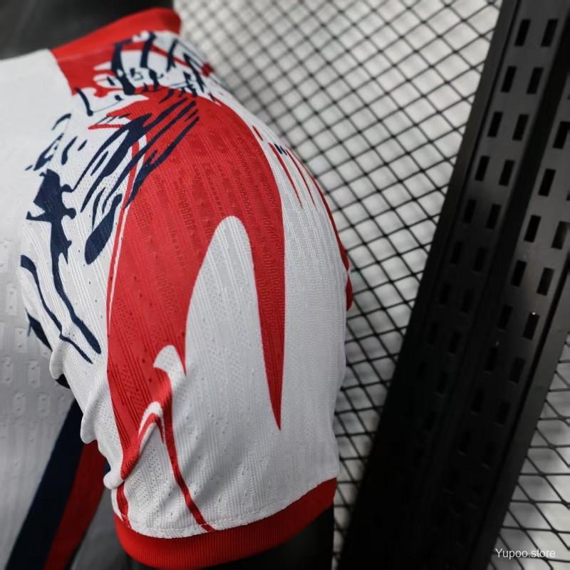 99f0b79838e60e07.jpg Player Version 25/26 PSG/Paris Saint-Germain White with Abstract Art Pattern Jersey - Image 11