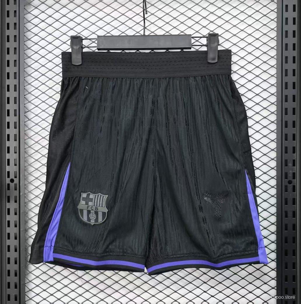 99fbdbc0fdb3d24ea4f6ee11.jpg Player Version 25/26 Barcelona Black Shorts - Image 1
