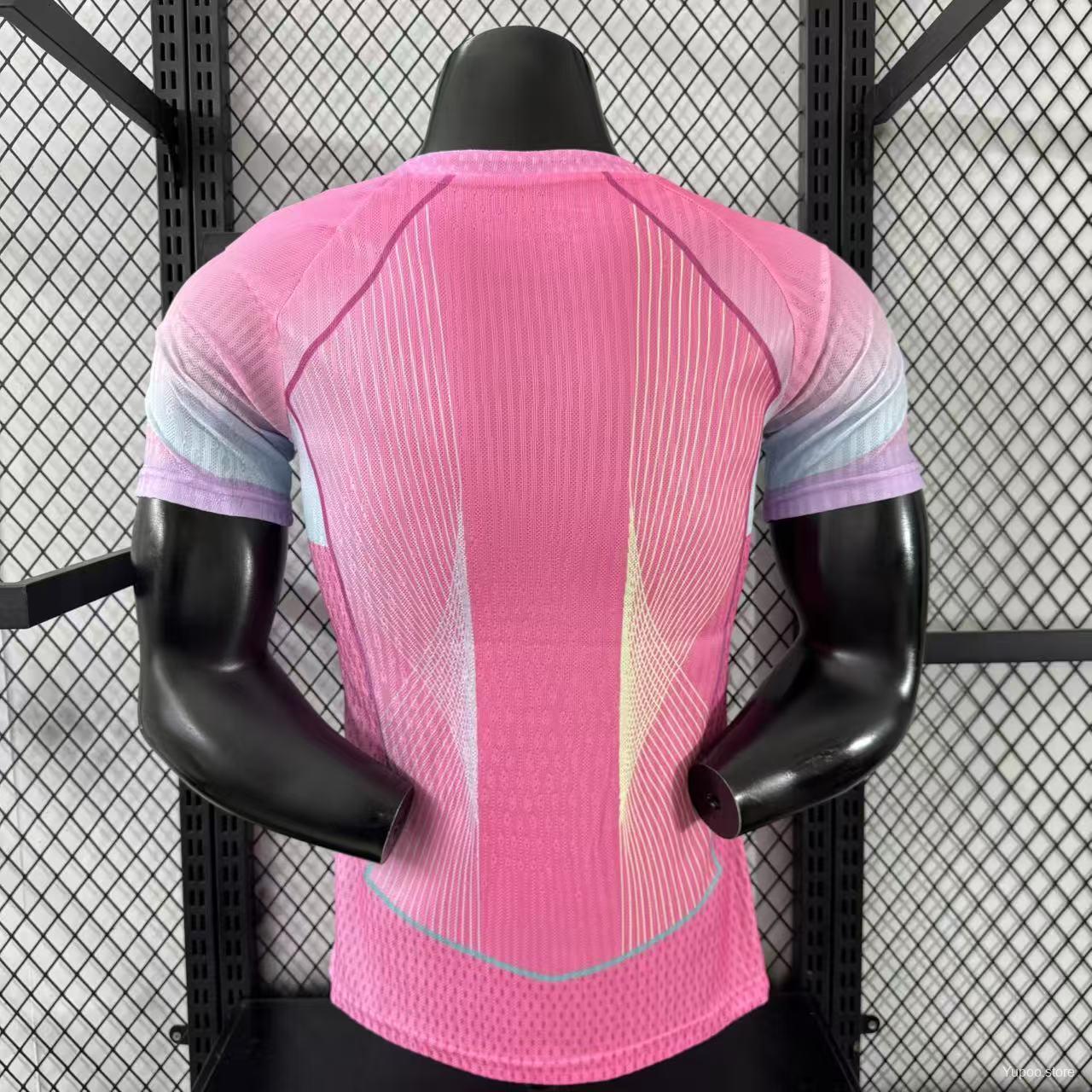 ab959b19aaa0f7c2.jpg 25/26 Player Version PSG Pink Jersey - Image 3