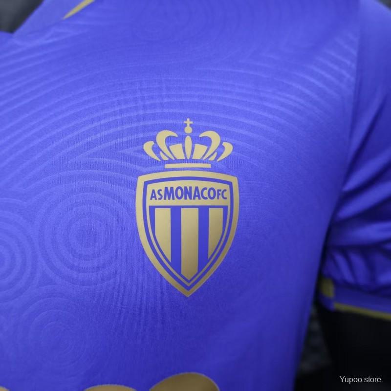b846b98d2f23c9d4.jpg Player Version 25/26 Monaco Away Blue Jersey - Image 3