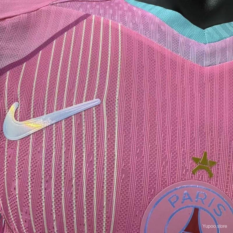 b84dbe922ba81283.jpg 25/26 Player Version PSG Pink Jersey - Image 5