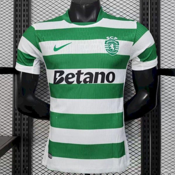 2025/26 Player Version Sporting CP Home Jersey