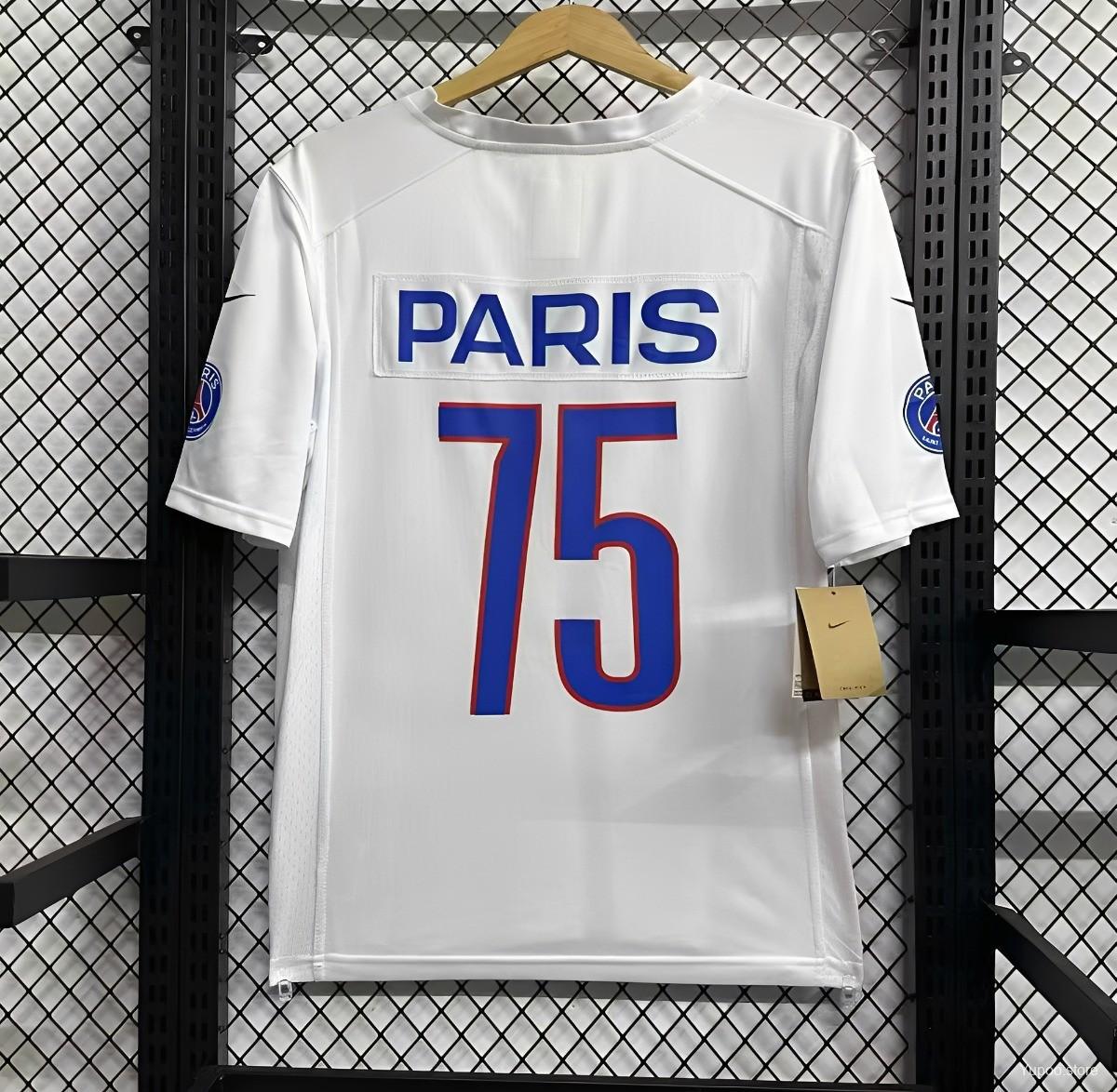 bf9a128bc173719cc3a6a3af.jpg 25/26 PSG NFL White Jersey - Image 3