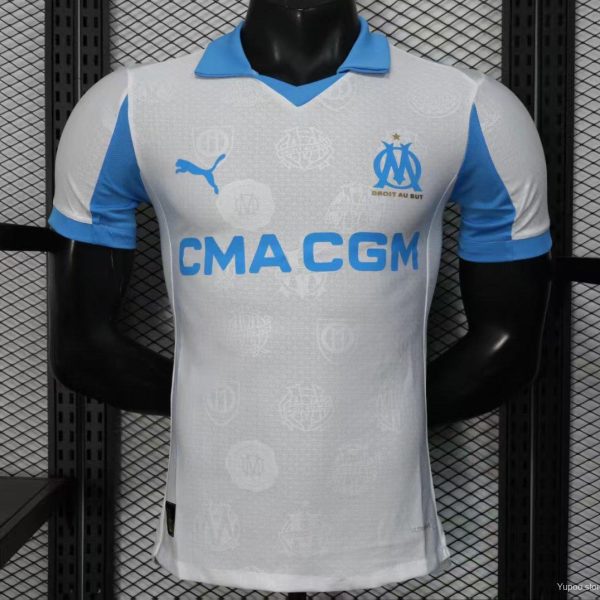Player Version 25/26 Olympique Marseille Home Jersey