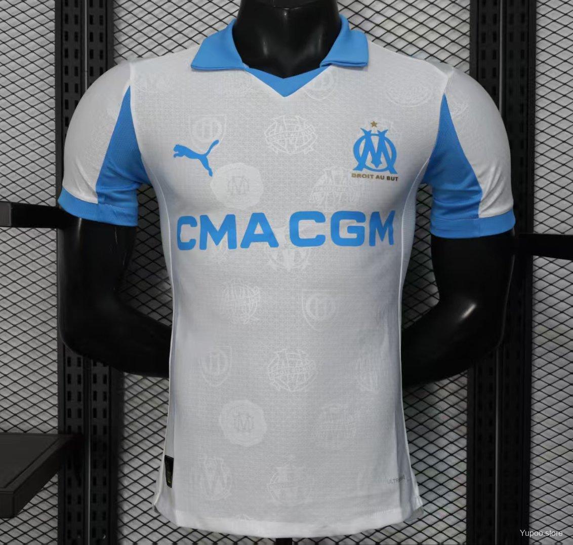 c268a0590ff1e4a1d2e1b051.jpg Player Version 25/26 Olympique Marseille Home Jersey - Image 1