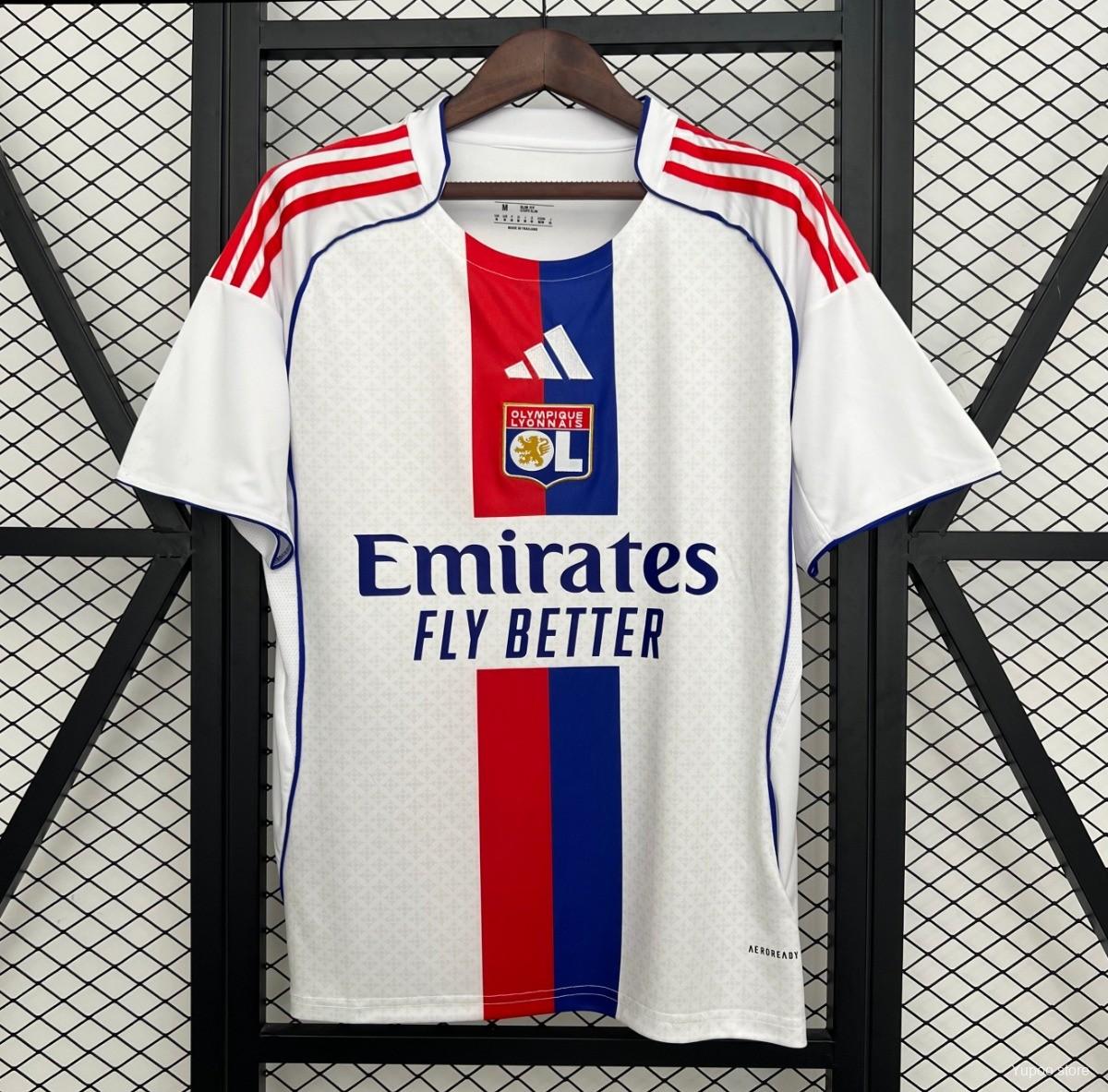 c623683b2102156d6d4895c5.jpg 25/26 Olympique Lyonnais/Lyon Home Jersey - Image 1
