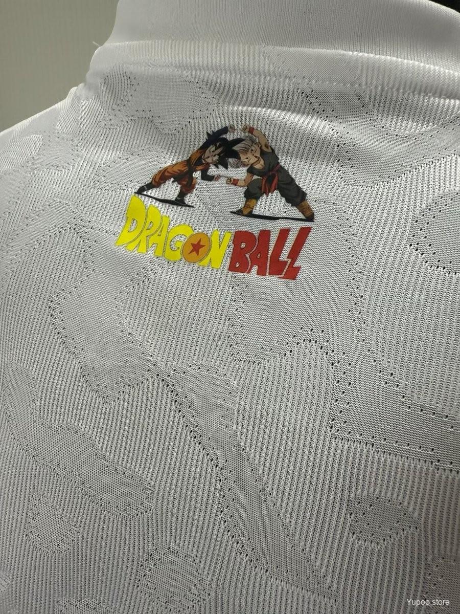 c9a0f00ffdb39cc5eace6f27.jpg Player Version 25/26 PSG x Dragon Ball White Special Jersey - Image 9