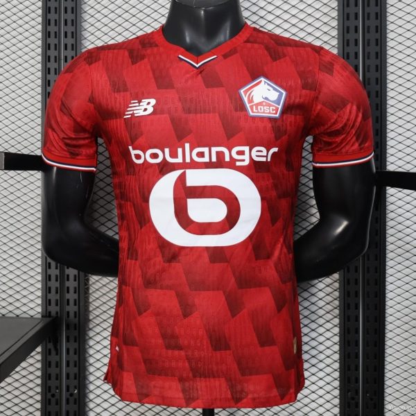 Player Version 25/26 Lille Home Jersey
