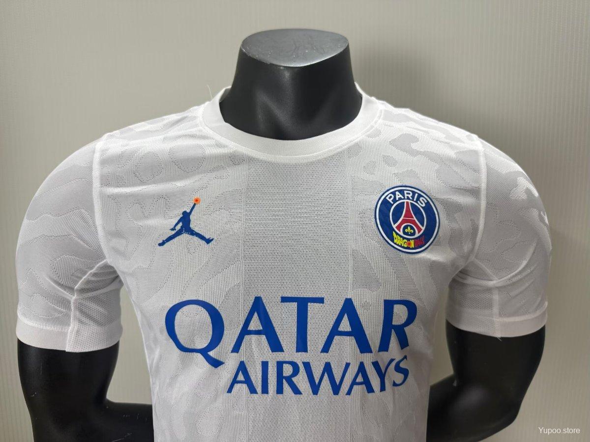 d3d7f6d96cc00dbcf54229fc.jpg Player Version 25/26 PSG x Dragon Ball White Special Jersey - Image 4