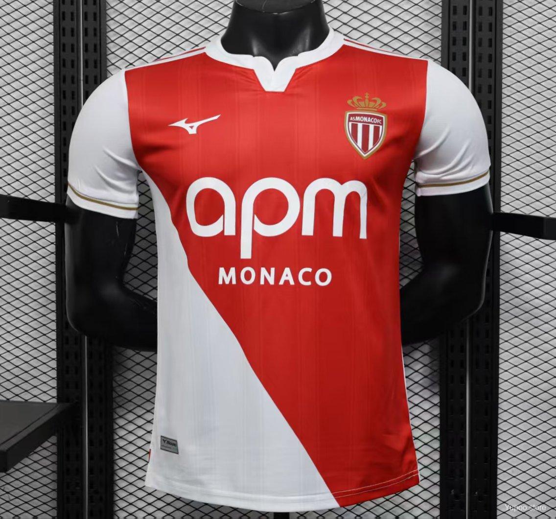 d5357871d792ba10ae9de73f.jpg Player Version 25/26 Monaco Home Jersey - Image 1