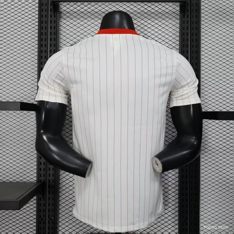daa01c3211d8160a.jpg Player Version 25/26 Benfica White Casual Jersey - Image 7