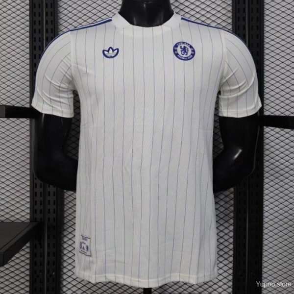 Player Version 25/26 Chelsea Adidas Original Terrace Icons WHITE Jersey