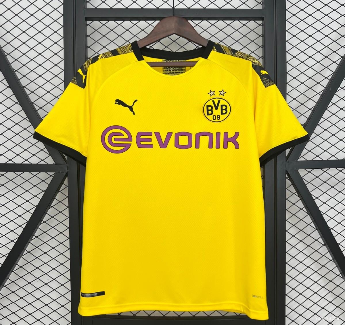 deead1e8acad2ed0ff2795ea.jpg 19/20 Retro Borussia Dortmund Home Jersey - Image 1