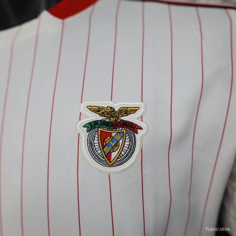 e12513dbed5beba3.jpg Player Version 25/26 Benfica White Casual Jersey - Image 3