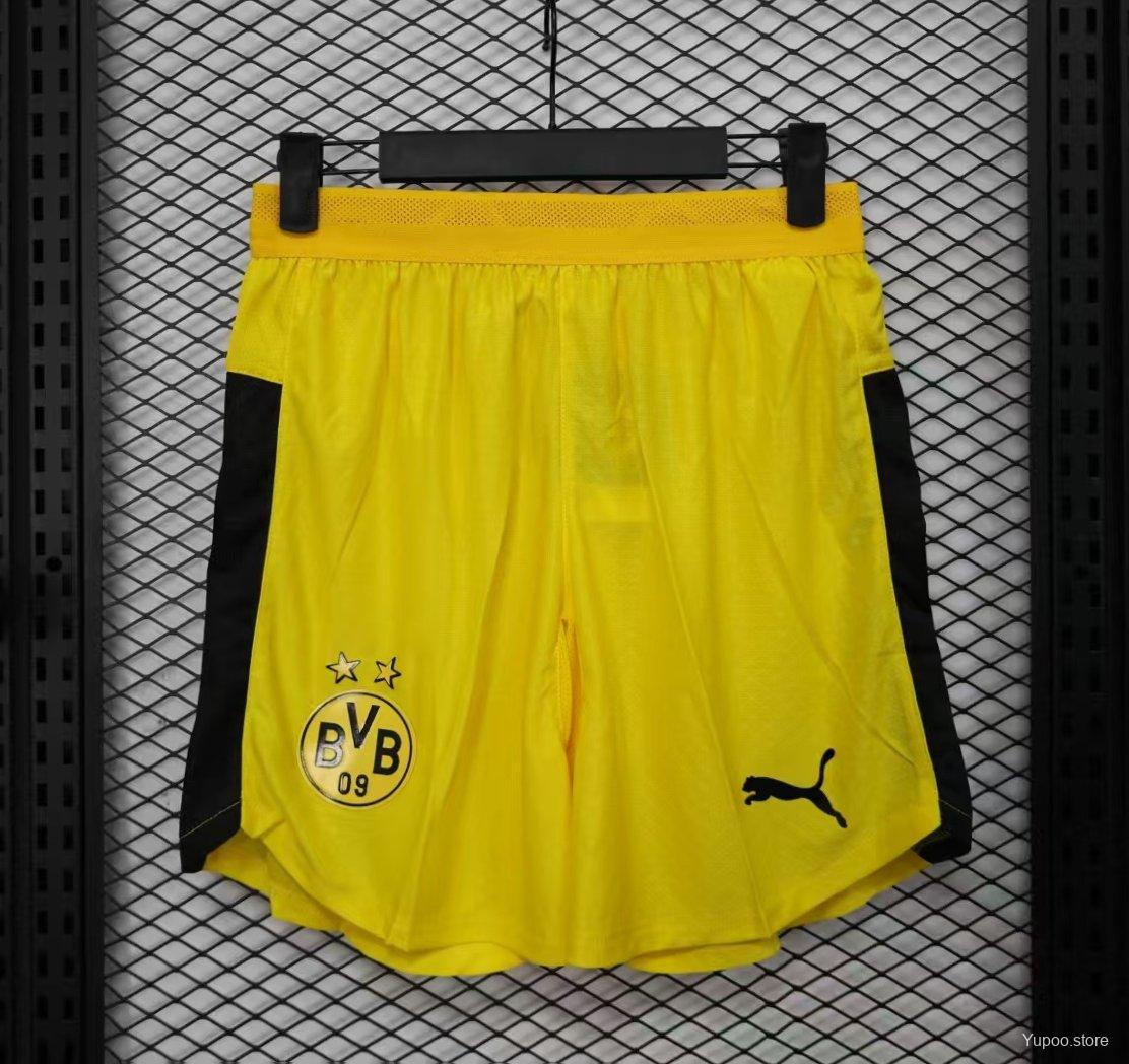 e2613f82e14a4705c8f2488d.jpg Player Version 25/26 Borussia Dortmund Yellow Shorts - Image 1
