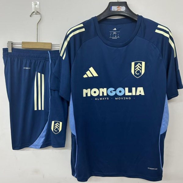 25/26 Fulham Training Jersey Sapphire+ Shorts