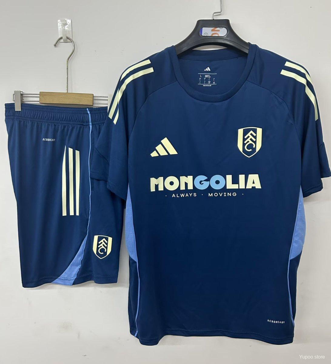 e8a944f6a814f0d6ddd38b59.jpg 25/26 Fulham Training Jersey Sapphire+ Shorts - Image 1