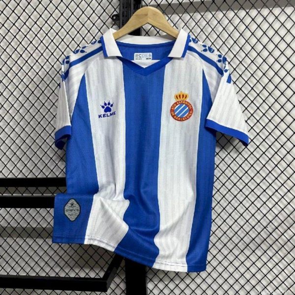 2025/26 Mens RCD Espanyol Home Jersey