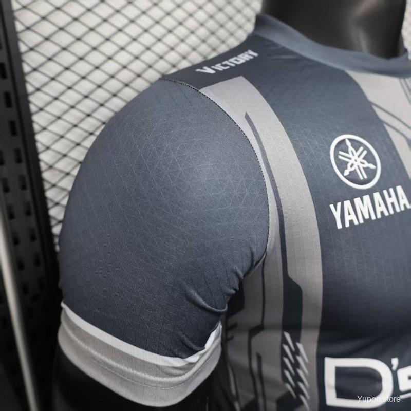 f7bd7744ae278d6b.jpg Player Version 25/26 Olympique de Marseille Grey with Geometric Stripes Jersey - Image 6