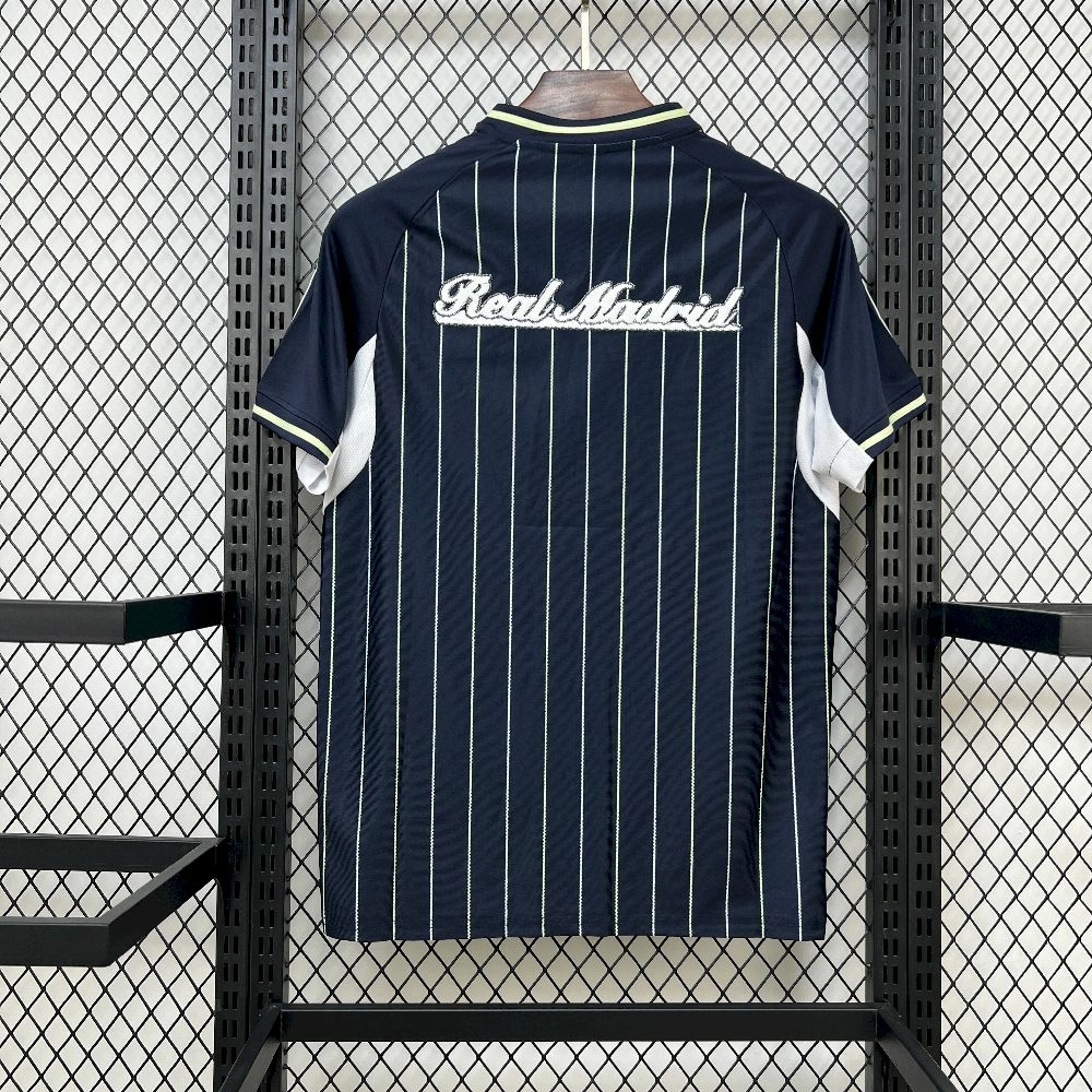 Detail of black jersey texture.